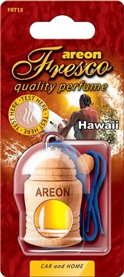 Ароматизатор салона Areon Fresco Hawaii жидкий дер. бутылочка