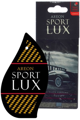 Ароматизатор салона бумажный Areon Sport Lux Silver