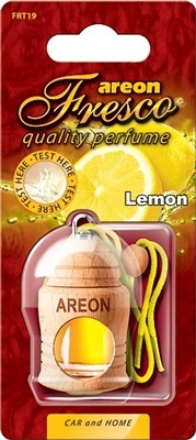 Ароматизатор салона Areon Fresco Lemon жидкий дер. бутылочка