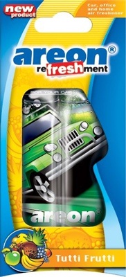 Ароматизатор салона Areon Refreshment Liquid Tutti Frutti гель