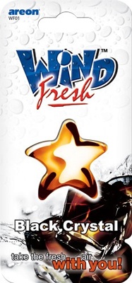 Ароматизатор салона Areon Wind Fresh (черный кристалл)