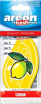 Ароматизатор салона бумажный Areon Refreshment (лимон)