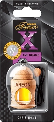 Ароматизатор салона Areon Fresco XV жидкий дер. бутылочка (антитабак)