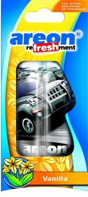 Ароматизатор салона Areon Refreshment Liquid (ваниль) гель