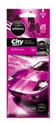 Ароматизатор салона бумажный Aroma Car City Card (жевательная резинка)