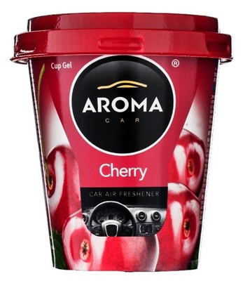 Ароматизатор салона гелевый Aroma Car Cup (вишня) 130гр