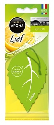 Ароматизатор салона бумажный Aroma Car Leaf (лимон)