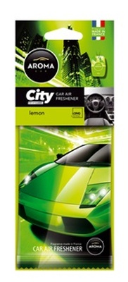 Ароматизатор салона бумажный Aroma City Card (лимон)