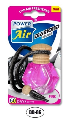 Ароматизатор салона жидкий JEES Diamond dust (розовый) 9мл