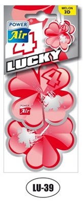 Ароматизатор салона бумажный JEES Lucky (дыня)